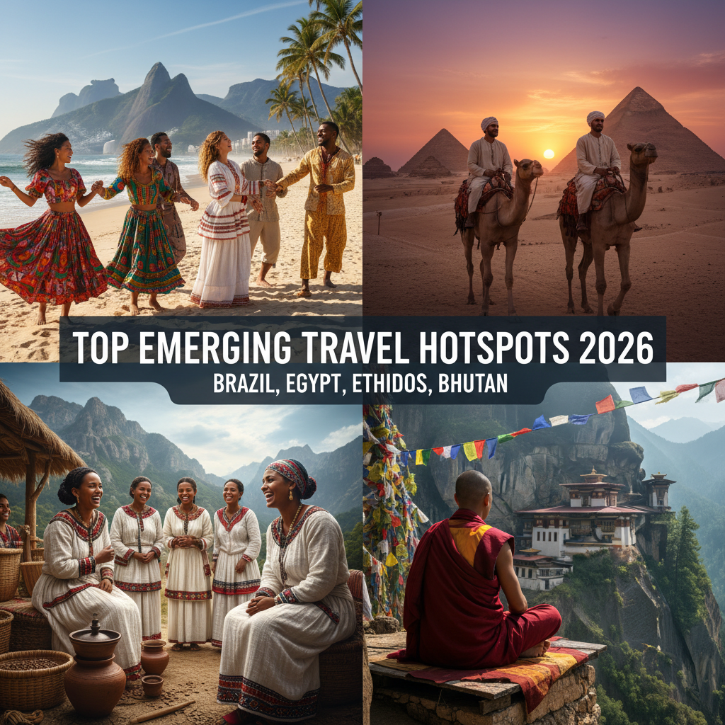 Top Emerging Travel Hotspots for 2026: A Global Shift Towards Authentic Journeys