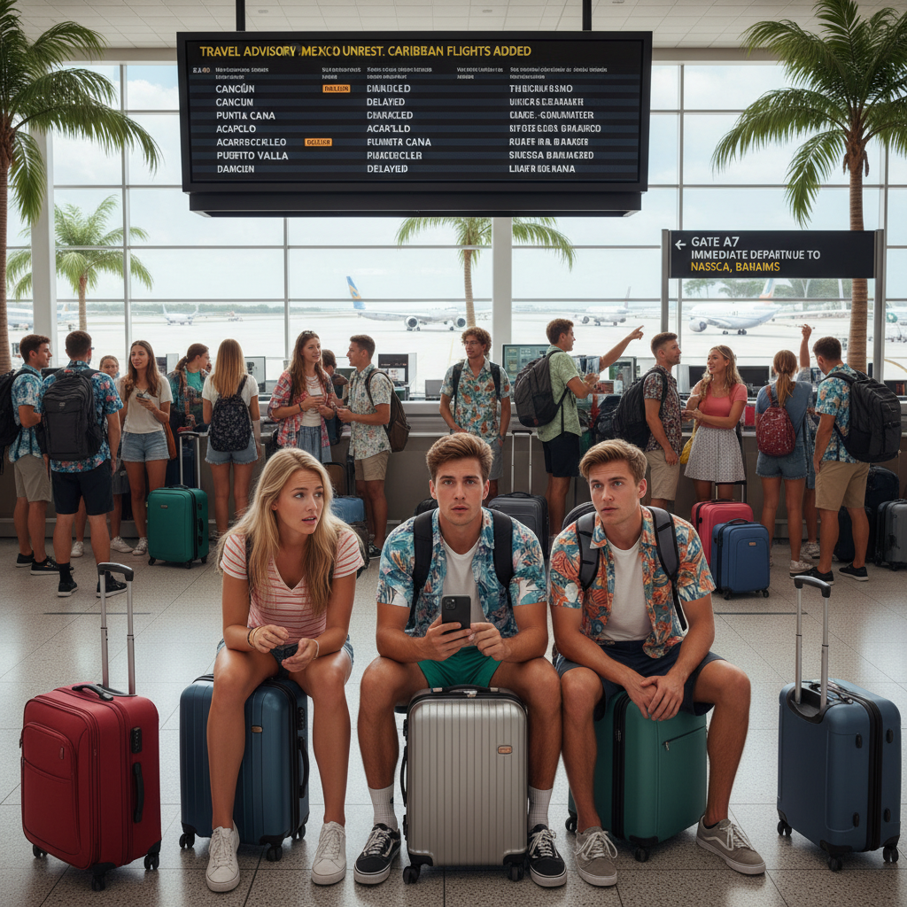 Spring Break Shake-Up: Mexico Unrest Spurs Caribbean Pivot While Cruise Lines Expand and Airlines Eye Records