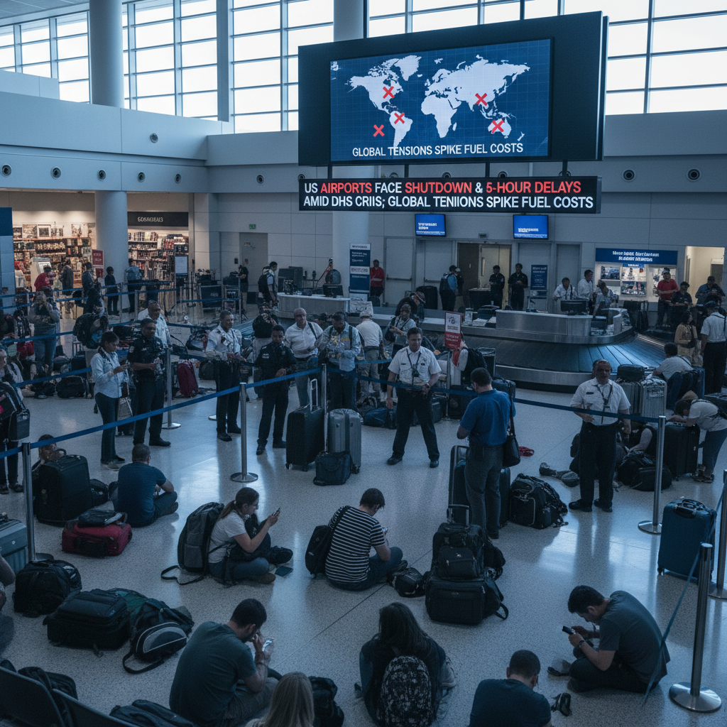 U.S. Airports Grapple with Unprecedented Chaos: Record Wait Times and Global Disruptions