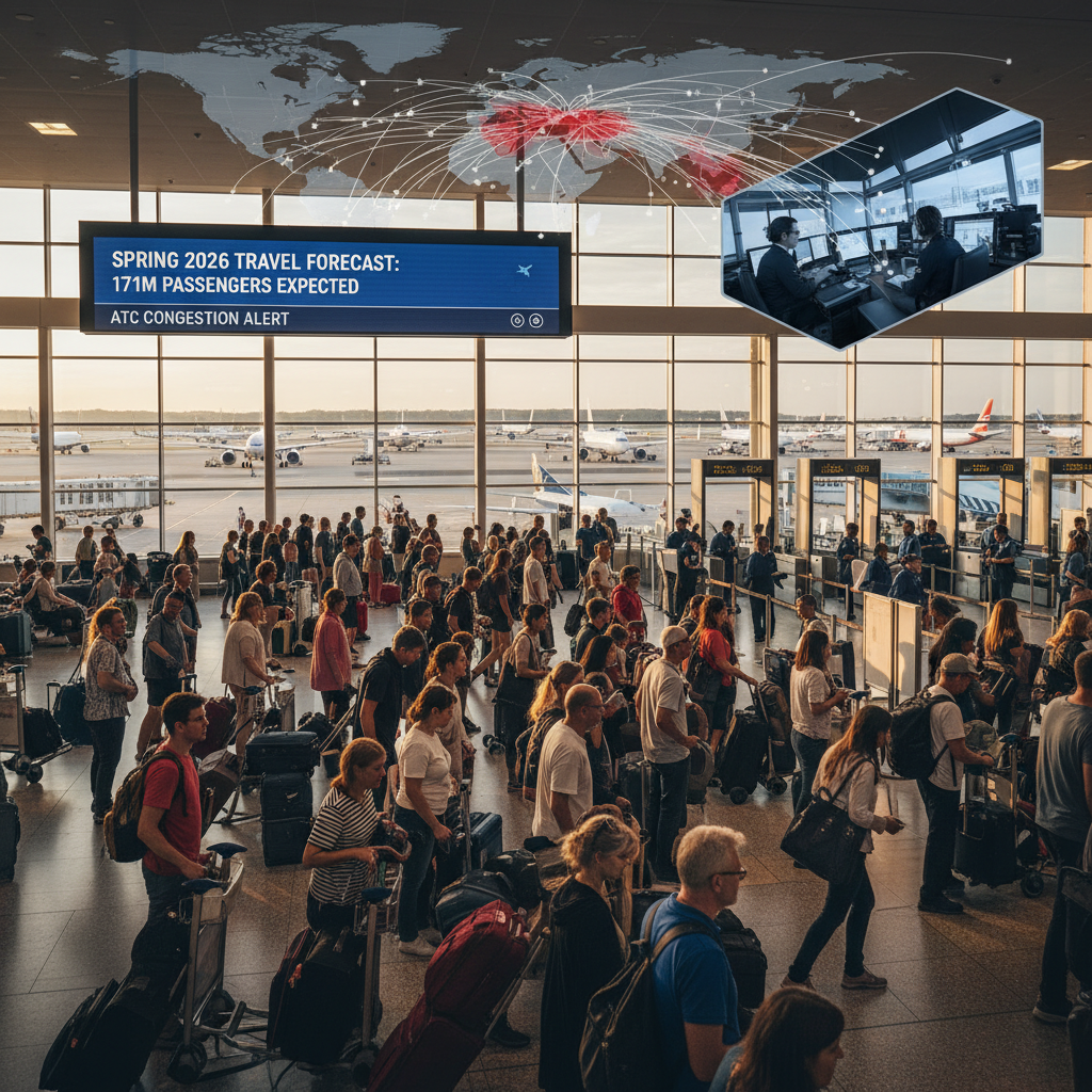 US Airlines Brace for Record-Breaking Spring Travel Season 2026