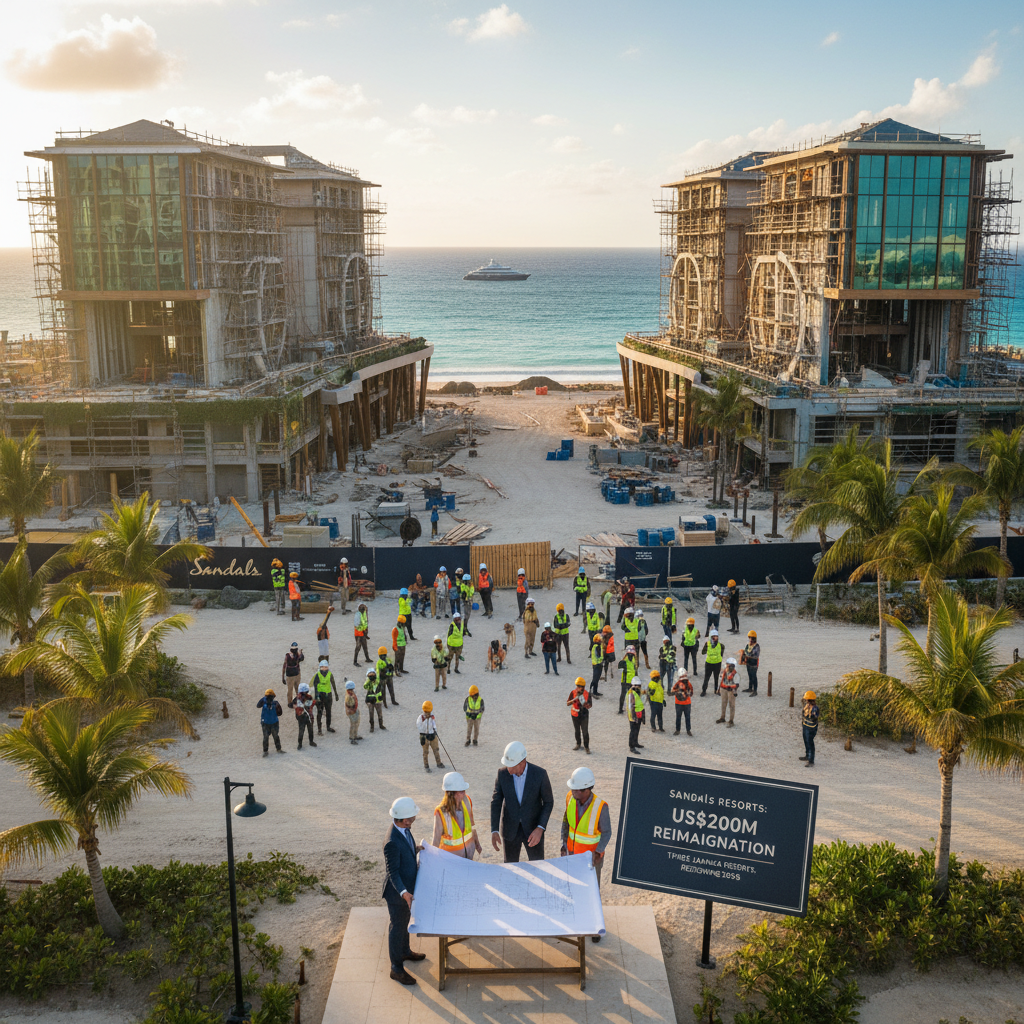 Sandals Resorts Unveils US$200 Million Reimagination for Three Jamaican Icons