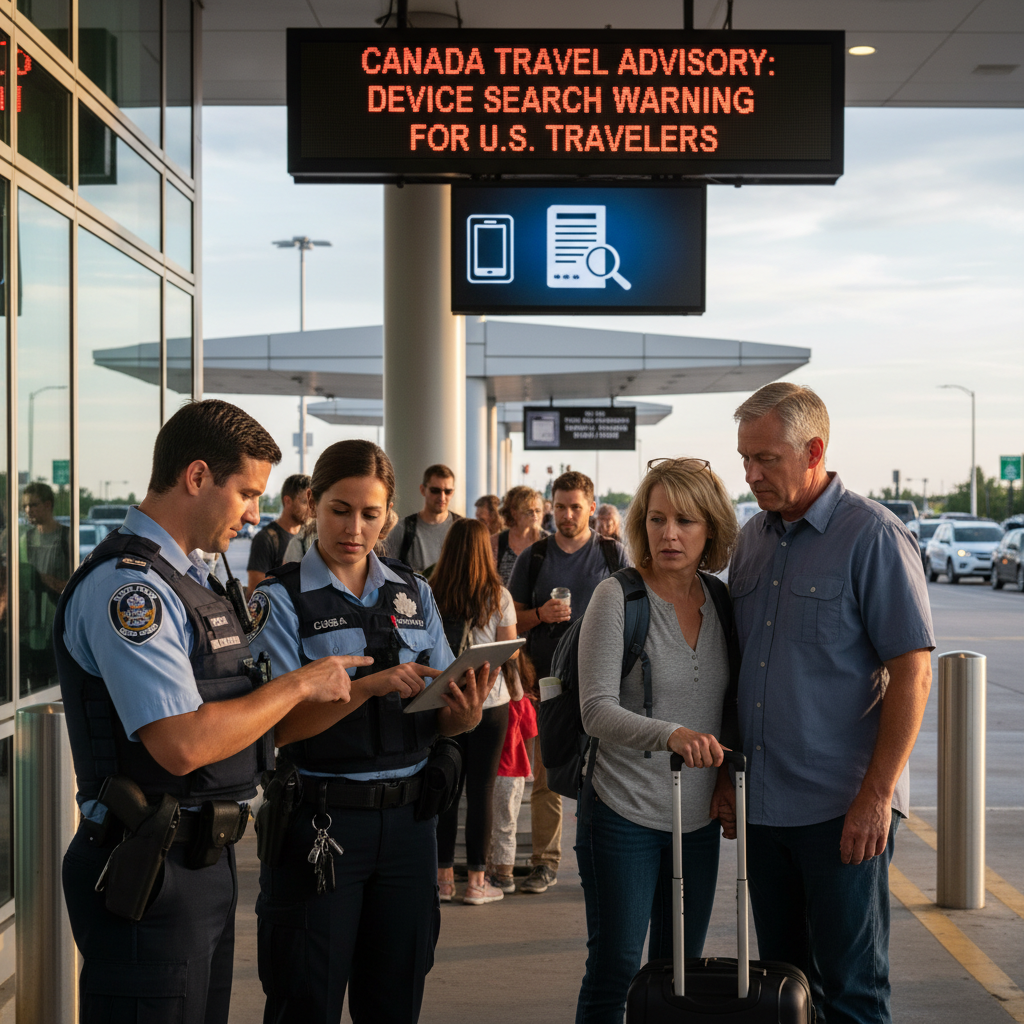 Canada Updates U.S. Travel Advisory, Warns of Device Searches of Travelers